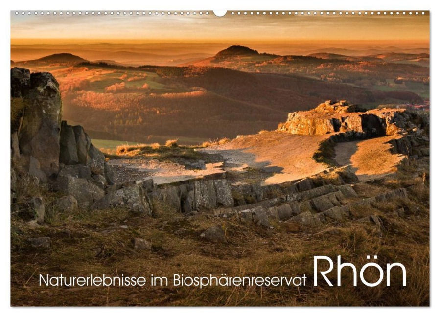 Naturerlebnis im Biosphärenreservat Rhön (Wandkalender 2026 DIN A2 quer), CALVENDO Monatskalender - Manfred Hempe