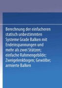 Cover-Bild zum Titel 'Kompendium der Statik der Baukonstruktionen' von 'J. Pirlet'
