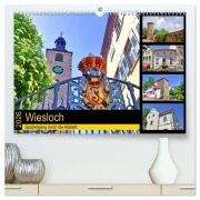 Cover-Bild zum Titel 'Wiesloch - Spaziergang durch die Altstadt (hochwertiger Premium Wandkalender 2026 DIN A2 quer), Kunstdruck in Hochglanz' von 'Claus Liepke'