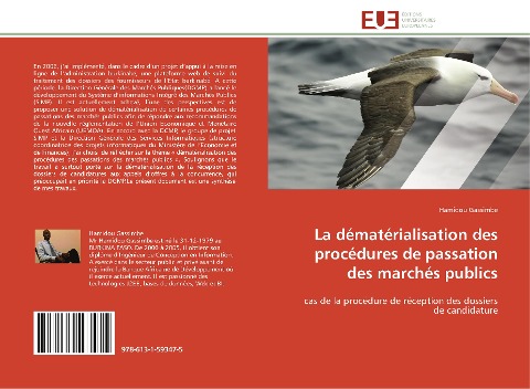 La dématérialisation des procédures de passation des marchés publics - Hamidou Gassimbe