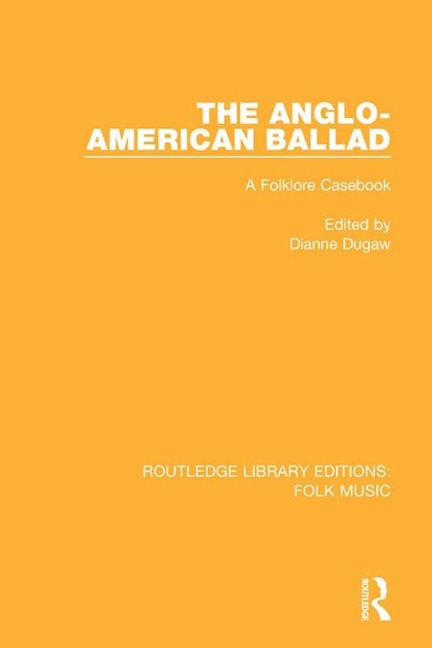 The Anglo-American Ballad - 