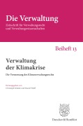 Cover-Bild zum Titel 'Verwaltung der Klimakrise' von ''