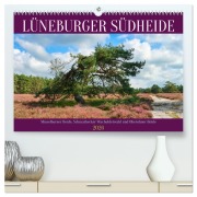 Cover-Bild zum Titel 'Lüneburger Südheide (hochwertiger Premium Wandkalender 2026 DIN A2 quer), Kunstdruck in Hochglanz' von 'Sabine Löwer'