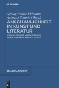 Cover-Bild zum Titel 'Anschaulichkeit in Kunst und Literatur' von ''