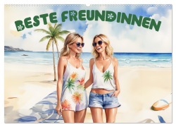 Cover-Bild zum Titel 'Beste Freundinnen (Wandkalender 2026 DIN A2 quer), CALVENDO Monatskalender' von 'ShirtScene ShirtScene'