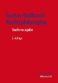 Cover-Bild zum Titel 'Gustav Radbruch - Rechtsphilosophie' von ''