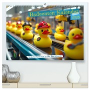 Cover-Bild zum Titel 'Badeenten Kalender - Quietscheenten in der Berufswelt (hochwertiger Premium Wandkalender 2026 DIN A2 quer), Kunstdruck in Hochglanz' von 'Mb Fotografie'