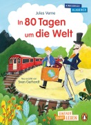 Cover-Bild zum Titel 'In 80 Tagen um die Welt' von 'Jules Verne, Sven Gerhardt'