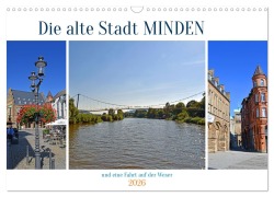 Cover-Bild zum Titel 'Die alte Stadt MINDEN (Wandkalender 2026 DIN A3 quer), CALVENDO Monatskalender' von 'Ulrich Senff'