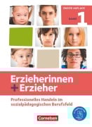 Cover-Bild zum Titel 'Erzieherinnen + Erzieher. Band 1 - Professionelles Handeln im sozialpädagogischen Berufsfeld' von 'Brit Albrecht, Claudia Witzlau, Sascha Wachsmuth, Susanne Baum, Silvia Gartinger'