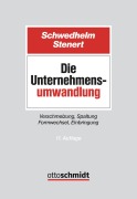 Cover-Bild zum Titel 'Die Unternehmensumwandlung' von 'Rolf Schwedhelm, Jens Stenert'