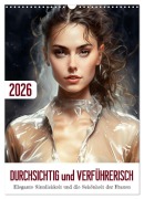 Cover-Bild zum Titel 'Durchsichtig und verführerisch (Wandkalender 2026 DIN A3 hoch), CALVENDO Monatskalender' von 'DigitalDreamweaver DigitalDreamweaver'