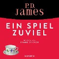 Cover-Bild zum Titel 'Ein Spiel zu viel (ungekürzt)' von 'P. D. James'