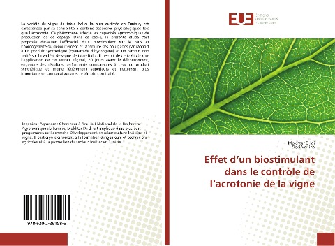 Effet d¿un biostimulant dans le contrôle de l¿acrotonie de la vigne - Mokhtar Dridi, Zioci Vanina