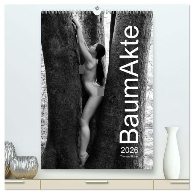 BaumAkte (hochwertiger Premium Wandkalender 2026 DIN A2 hoch), Kunstdruck in Hochglanz - Thomas Bichler
