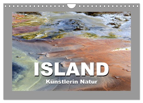 Island ¿ Künstlerin Natur (Wandkalender 2024 DIN A4 quer), CALVENDO Monatskalender - Brigitte Ulrich