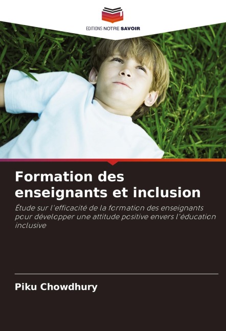 Formation des enseignants et inclusion - Piku Chowdhury