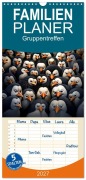 Cover-Bild zum Titel 'Familienplaner 2027 - Gruppentreffen mit 5 Spalten (Wandkalender, 21 x 45 cm) CALVENDO' von 'Kerstin Waurick'