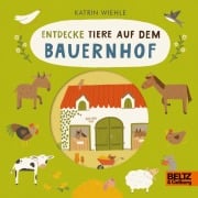 Cover-Bild zum Titel 'Entdecke Tiere auf dem Bauernhof' von 'Katrin Wiehle'