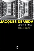 Cover-Bild zum Titel 'Jacques Derrida' von 'Marian Hobson'