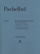 Cover-Bild zum Titel 'Pachelbel, Johann - Kanon und Gigue D-dur für drei Violinen und Basso continuo' von 'Johann Pachelbel'