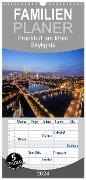 Familienplaner 2024 - Frankfurt am Main Skylights mit 5 Spalten (Wandkalender, 21 x 45 cm) CALVENDO - Markus Pavlowsky Photography