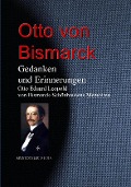 Cover-Bild zum Titel 'Gedanken und Erinnerungen' von 'Otto Von Bismarck'