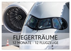 Cover-Bild zum Titel 'Fliegerträume: 12 Monate, 12 Flugzeuge (Wandkalender 2026 DIN A2 quer), CALVENDO Monatskalender' von 'Jan Schönwälder'