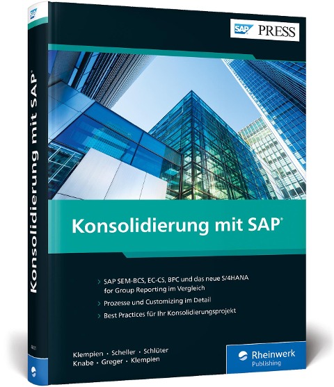 Konsolidierung mit SAP - Jens-Uwe Klempien, Frank Scheller, Ulrich Schlüter, Dana Knabe, Eric Greger