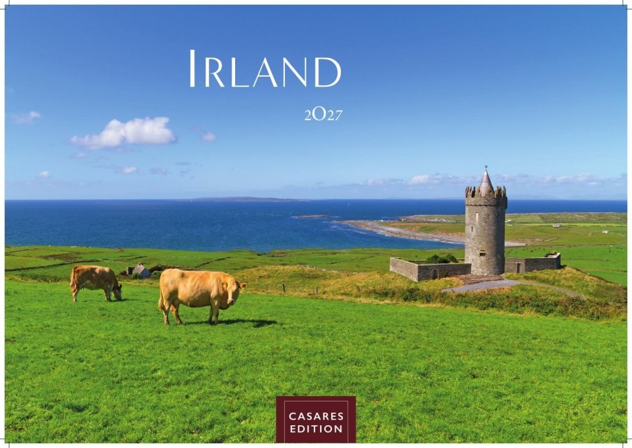 Irland Kalender 2027 - Wandkalender | Fotokalender 24x35cm - . Irish Charme | Perfekt für Fans & Reiseliebhaber - 