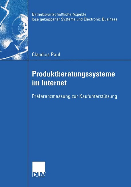 Produktberatungssysteme im Internet - Claudius Paul