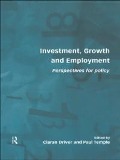 Cover-Bild zum Titel 'Investment, Growth and Employment' von ''