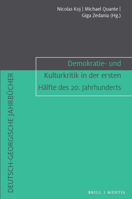 Demokratie- und Kulturkritik in der ersten Hälfte des 20. Jahrhunderts - 