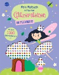 Cover-Bild zum Titel 'Mein Malbuch mit bunten Glitzersteinen. Im Feenwald (Mit über 1.000 Glitzersteinen)' von ''