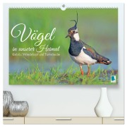 Cover-Bild zum Titel 'Vögel in unserer Heimat: Kiebitz, Wiedehopf und Turteltaube (hochwertiger Premium Wandkalender 2026 DIN A2 quer), Kunstdruck in Hochglanz' von 'Calvendo Calvendo'