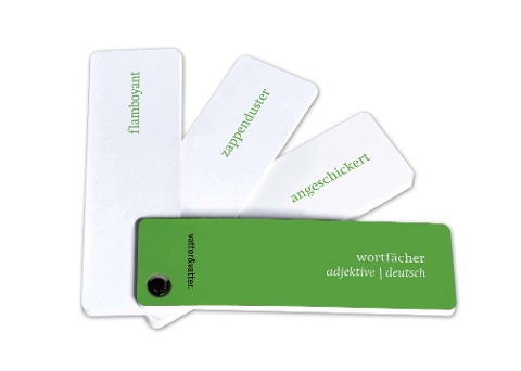 Wortfächer - adjektive deutsch - Anja Vatter