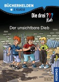 Cover-Bild zum Titel 'Die drei ??? Kids, Bücherhelden 2. Klasse, Der unsichtbare Dieb (drei Fragezeichen Kids)' von 'Ulf Blanck, Boris Pfeiffer'