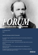 Cover-Bild zum Titel 'Forum für osteuropäische Ideen- und Zeitgeschichte' von 'Leonid Dehnert Luks'