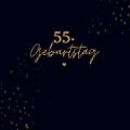 55. Geburtstag- Gästebuch Blanko - Julia S. Klein