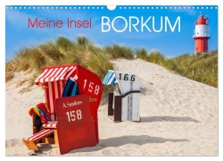 Cover-Bild zum Titel 'Meine Insel Borkum (Wandkalender 2026 DIN A3 quer), CALVENDO Monatskalender' von 'Dietmar Scherf'