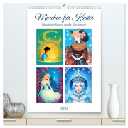 Cover-Bild zum Titel 'Märchen für Kinder (hochwertiger Premium Wandkalender 2026 DIN A2 hoch), Kunstdruck in Hochglanz' von 'Steffani Lehmann'