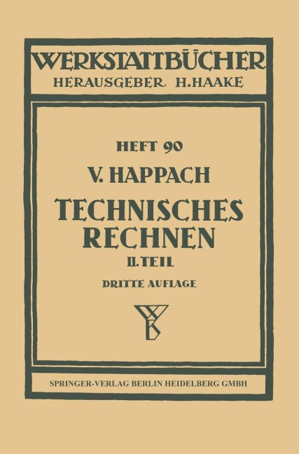 Technisches Rechnen - V. Happach