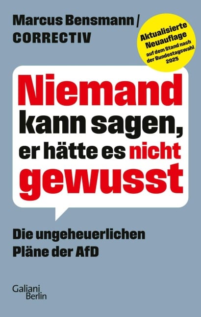 Niemand kann sagen, er hätte es nicht gewusst - Marcus Bensmann, Correctiv