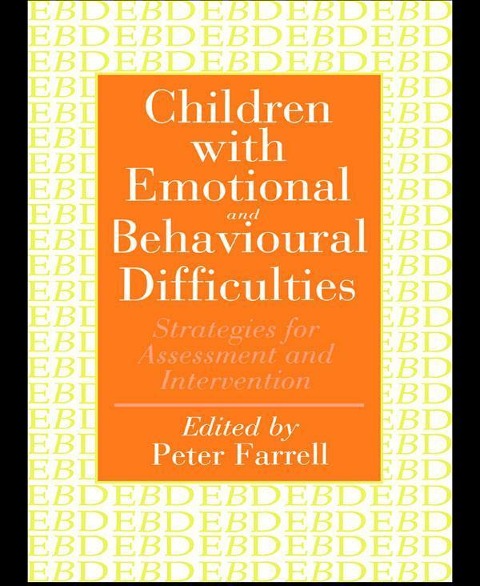 Children With Emotional And Behavioural Difficulties - 