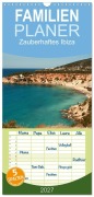 Cover-Bild zum Titel 'Familienplaner 2027 - Zauberhaftes Ibiza mit 5 Spalten (Wandkalender, 21 x 45 cm) CALVENDO' von 'Antje Lindert-Rottke'