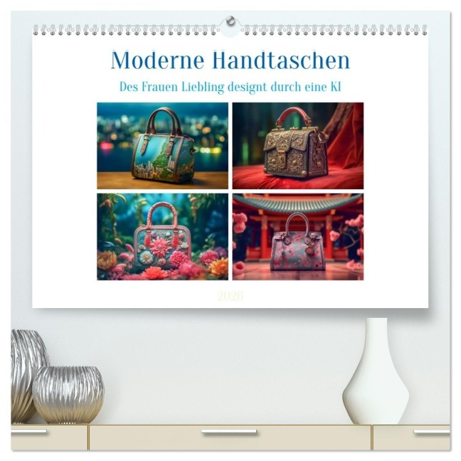 Moderne Handtaschen (hochwertiger Premium Wandkalender 2026 DIN A2 quer), Kunstdruck in Hochglanz - Steffen Gierok-Latniak