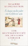 Es kann nicht jeder ein Gelehrter sein - Susanne Klingenstein