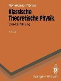 Cover-Bild zum Titel 'Klassische Theoretische Physik' von 'Josef Honerkamp, Hartmann Römer'