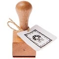 Cover-Bild zum Titel 'Stempel Weihnachtspost, Kranz FSC 100% 32 x 45 x 70 mm' von ''