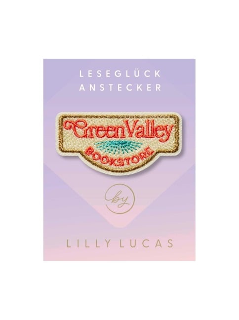 Leseglück-Anstecker 'Green Valley Bookstore' - 